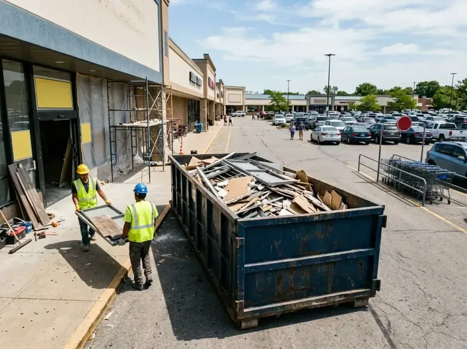 retail-store-renovation-debris-003 — frequently asked questions, Roll-off Dumpster Rentals in Meyers, CA